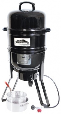 Masterbuilt M7P 7-in-1 Smoker and Grill with Pan and Basket Set Masterbuilt M7P 7-in-1 Smoker and Grill with Pan and Basket Set