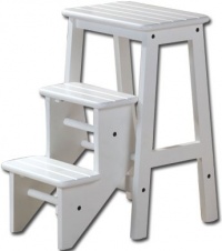 Folding Step Stool - White(24) Folding Step Stool - White(24)
