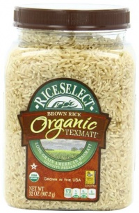 RiceSelect Organic Texmati Brown Rice, 32-Ounce Jars (Pack of 4) RiceSelect Organic Texmati Brown Rice, 32-Ounce Jars (Pack of 4)