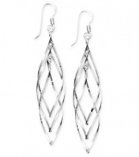 Unwritten Sterling Silver Earrings, Multi Spiral Drop Earrings Unwritten Sterling Silver Earrings, Multi Spiral Drop Earrings