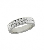 Effy Jewlery 14K White Gold Diamond Ring, 1.05 TCW Ring size 7
