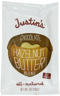 Justins Nut Butter Chocolate Hazelnut Squeeze Packet, 1.1500-ounces (Pack of10) Justins Nut Butter Chocolate Hazelnut Squeeze Packet, 1.1500-ounces (Pack of10)