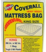 Warp's Mattress Bags Banana Bags, King, 3 ct (86 x 92 in.)
