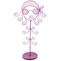 Jewelry Stand Holder Organizer Necklaces Bracelets Rings Stylish Girl Purple Jewelry Stand Holder Organizer Necklaces Bracelets Rings Stylish Girl Purple