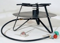 King Kooker C90H/SPK 12-Inch Tripod Jet Burner, 105,000 BTU Portable Propane Outdoor Cooker