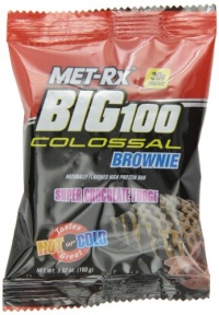 MET-Rx Colossal Brownie Super Chocolate Fudge bar, 12 X 3.52 Oz box