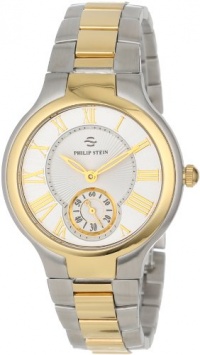 Philip Stein Women's 41TG-CWG-SSTG Round Two-Tone Gold Plated Bracelet Watch Philip Stein Women's 41TG-CWG-SSTG Round Two-Tone Gold Plated Bracelet Watch