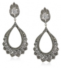 Judith Jack Holiday Glamour Sterling Silver, Marcasite and Cubic Zirconia Chandelier Earrings Judith Jack Holiday Glamour Sterling Silver, Marcasite and Cubic Zirconia Chandelier Earrings