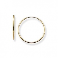 14k Gold Endless Hoop Earrings | Medium Size, 22mm or 7/8 diameter, 1mm thick seamless look eternal loop | Flexible Children/Adult Perfect Fit Design | HYPOALLERGENIC 14k Gold Endless Hoop Earrings | Medium Size, 22mm or 7/8 diameter, 1mm thick seamless look eternal loop | Flexible Children/Adult Perfect Fit Design | HYPOALLERGENIC