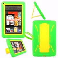 Cellularvilla Tm Combo Case for Amazon Kindle Fire Green Yellow Hybrid Armor Kickstand Hard Soft Case Cover+cellularvilla Branded Wristband. Note: This Case Is Only Compatible with Amazon Kindle Fire and Will Not Fit Kindle Fire Hd. Cellularvilla Tm Combo Case for Amazon Kindle Fire Green Yellow Hybrid Armor Kickstand Hard Soft Case Cover+cellularvilla Branded Wristband. Note: This Case Is Only Compatible with Amazon Kindle Fire and Will Not Fit Kindle Fire Hd.