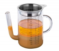 Kuchenprofi Glass/ Stainless Steel Gravy Separator Kuchenprofi Glass/ Stainless Steel Gravy Separator