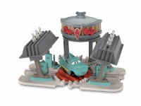 Disney Pixar Cars GeoTrax Transportation System Flo's V-8 Café by Fisher-Price Disney Pixar Cars GeoTrax Transportation System Flo's V-8 Café by Fisher-Price