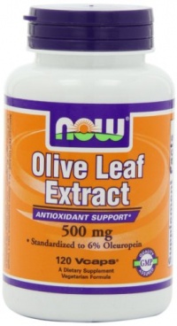 NOW Foods Olive Leaf Extract 500mg/6%, 120 Vcaps NOW Foods Olive Leaf Extract 500mg/6%, 120 Vcaps
