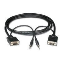 Cables To Go - 43096 - 10ft HD15 M/M UXGA Monitor Cable with 3.5mm Audio (Black) Cables To Go - 43096 - 10ft HD15 M/M UXGA Monitor Cable with 3.5mm Audio (Black)