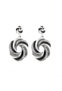 Effy Jewlery Sterling Silver Diamond Earrings, .34 TCW