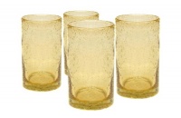 Artland Iris Highball, 17-Ounce, Citrine, Set of 4 Artland Iris Highball, 17-Ounce, Citrine, Set of 4