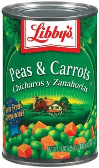 Libby's Peas & Carrots, 15-Ounce Cans (Pack of 12)