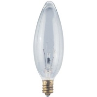 Globe Electric 03585 25-Watt Candelabra Base B10 Chandelier Bulbs, 6-Pack Globe Electric 03585 25-Watt Candelabra Base B10 Chandelier Bulbs, 6-Pack