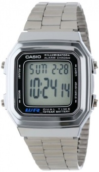 Casio Men's A178WA-1A Illuminator Bracelet Digital Watch