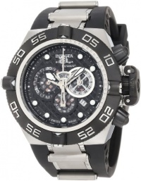 Invicta Men's 6564 Subaqua Noma IV Chronograph Black Dial Black Polyurethane Watch Invicta Men's 6564 Subaqua Noma IV Chronograph Black Dial Black Polyurethane Watch