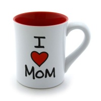 Enesco 4026593 Our Name Is Mud by Lorrie Veasey I Heart Mom 16-Ounce Mug, 4-1/2-Inch Enesco 4026593 Our Name Is Mud by Lorrie Veasey I Heart Mom 16-Ounce Mug, 4-1/2-Inch