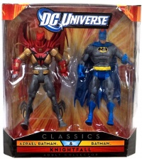 DC Universe Collector Classics Exclusive Knightfall - Azrael Batman & Batman 2 Pack DC Universe Collector Classics Exclusive Knightfall - Azrael Batman & Batman 2 Pack