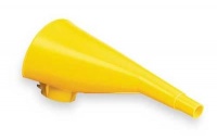 Eagle F-15 HDPE 10 Poly Funnel For Metal Type I Safety Cans, 4 Height, 8 Width, 9 Length Eagle F-15 HDPE 10 Poly Funnel For Metal Type I Safety Cans, 4 Height, 8 Width, 9 Length