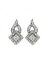 Effy Jewlery 14K White Gold Diamond Earrings, .50 TCW