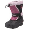 Sorel Flurry TP Winter Boot (Toddler/Little Kid/Big Kid),Prairie Rose/Black,4 M US Big Kid