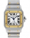 Cartier Men's W20099C4 Santos Galbee XL Automatic Stainless Steel and 18K Gold Watch