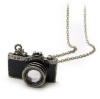 New Retro Camera Photographer Necklace in Black