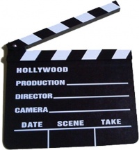 Hollywood Movie Clapper Board Hollywood Movie Clapper Board