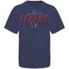 NFL Men's Houston Texans Vintage Roster II Short Sleeve Pigment Dye Tee (Pigment Denim, Large)