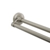 Zenith Products 36601BN01 Double Premium Shower Curtain Rod, Brushed Nickel