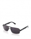 Emporio Armani EA9882/P/S Sunglasses - 065Z Black (3H Smoke Polarized Lens) - 62mm