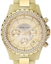 Michael Kors Women's MK5417 Madison Chronograph Horn and Gold Watch