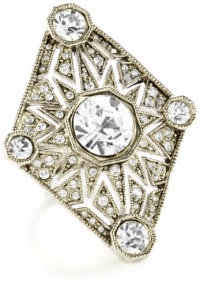 House of Harlow 1960 Palladium-Plated Four Point Triangle Ring House of Harlow 1960 Palladium-Plated Four Point Triangle Ring