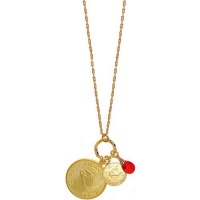 Aquarius - January 20 - February 18 (January Birthstone) Mystical! Sun Sign Horoscope Zodiac Pendants Necklace with Swarovski&Reg; Crystal In Gold with Matte Finish Aquarius - January 20 - February 18 (January Birthstone) Mystical! Sun Sign Horoscope Zodiac Pendants Necklace with Swarovski&Reg; Crystal In Gold with Matte Finish