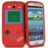 Nintendo Game Boy Soft Skin Silicone Case for Samsung Galaxy S3 i9300 - Red