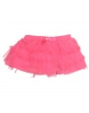 Baby Girl Tu-tu Skirt with Soft Cotton Lining by Baby Starters - Fuchsia - 3-6 Mths