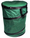 SE GC5002L Extra-Tough Collapsible Leaf Bag with Zippered Lid-Green