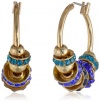 Anne Klein Bright Idea Gold-Tone Multi-Hoop Earrings