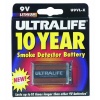 ULTRA LIFE, 10 year, smoke alarm battery, U9VL-X
