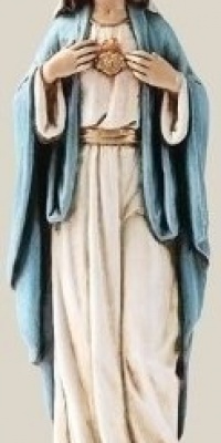 Immaculate Heart of Virgin Saint Mary of Jesus Religious Catholic 6 Statue Immaculate Heart of Virgin Saint Mary of Jesus Religious Catholic 6 Statue