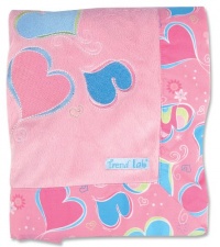 Trend Lab Groovy Love Receiving Blanket Trend Lab Groovy Love Receiving Blanket