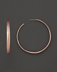 From the Rosé collection, hoop earrings. Designed by Ippolita. From the Rosé collection, hoop earrings. Designed by Ippolita.