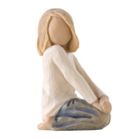 DEMDACO Willow Tree Figurine, Joyful Child DEMDACO Willow Tree Figurine, Joyful Child