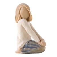 DEMDACO Willow Tree Figurine, Joyful Child