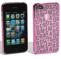 Designer MARC BY MARC JACOBS Metallic feel iPhone 4/4S Case - PINK - SHIPPING IN 24 HOURS Designer MARC BY MARC JACOBS Metallic feel iPhone 4/4S Case - PINK - SHIPPING IN 24 HOURS