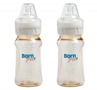 Born Free Twin Pack Wide Neck Bottles, 9-Ounce Born Free Twin Pack Wide Neck Bottles, 9-Ounce